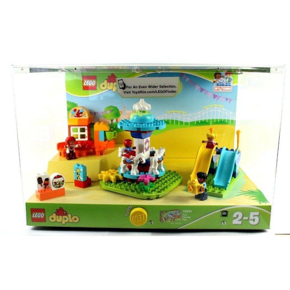Toys R Us Exclusive LEGO Duplo My Town Retail Display Sign 10841 Figures Set